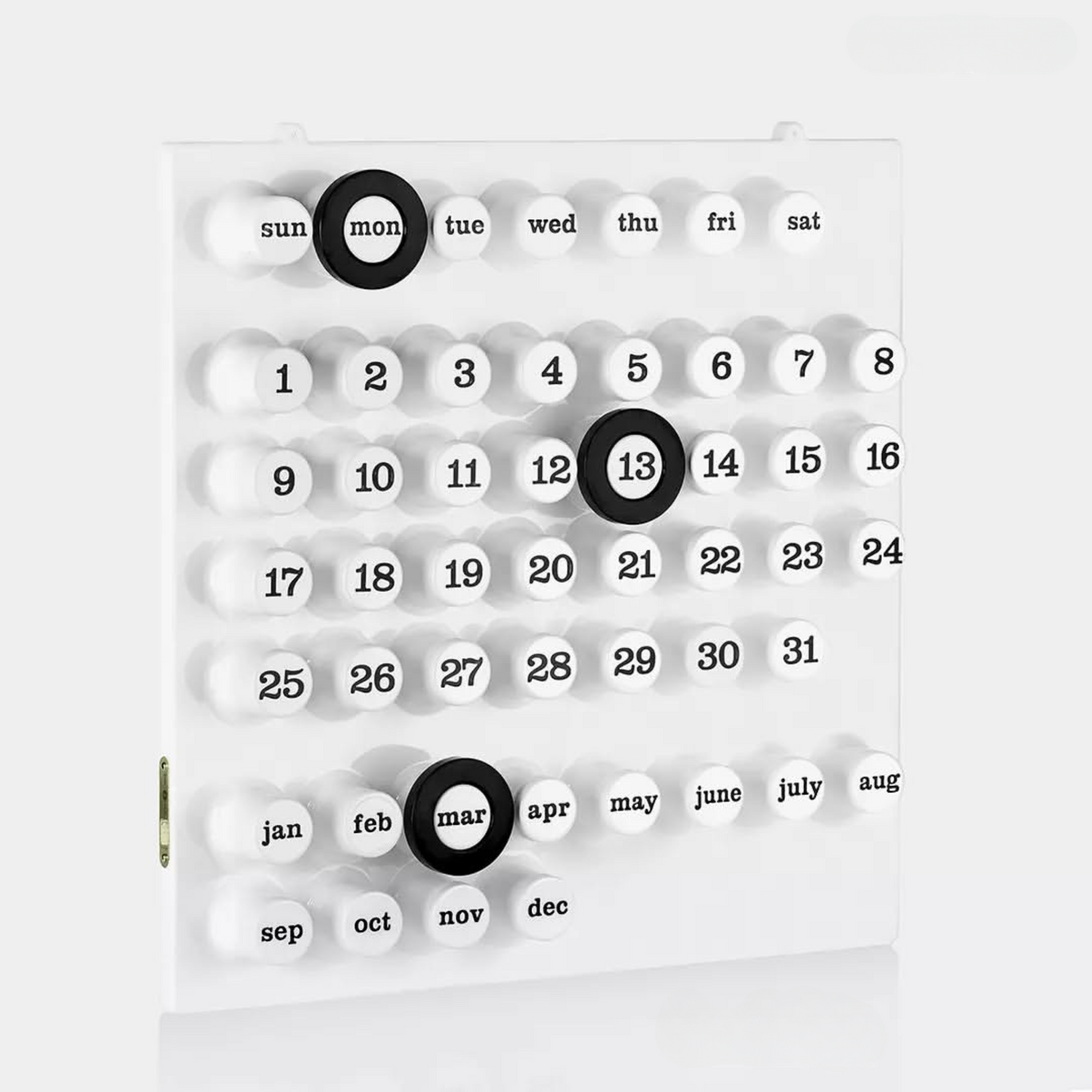 Calendar "Ring a Date" White